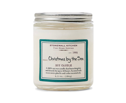 Stonewall Home Christmas by the Sea Soy Candle