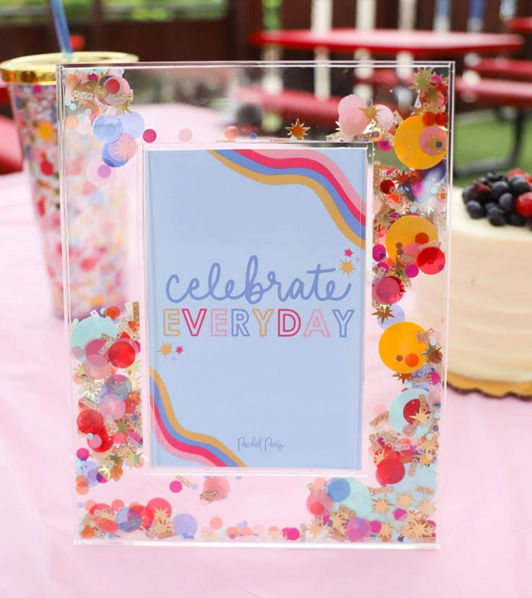 Celebrate Everyday Confetti Photo Frame