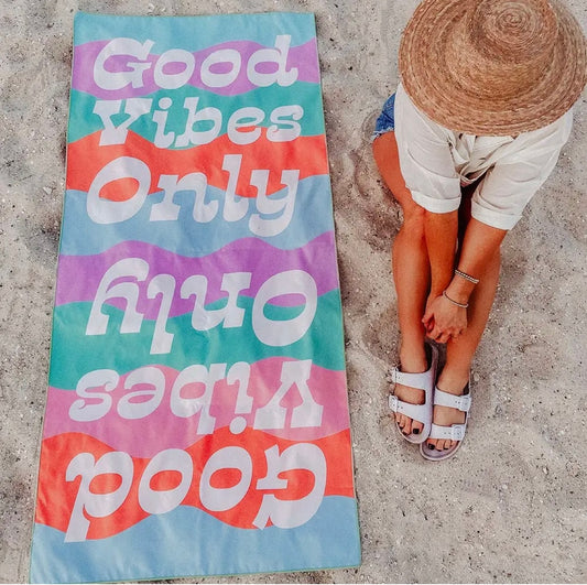 Good Vibes Quick Dry Towel
