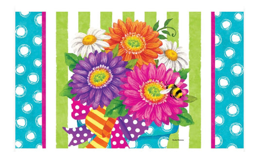 Custom Decor Gerber Stripes Mat