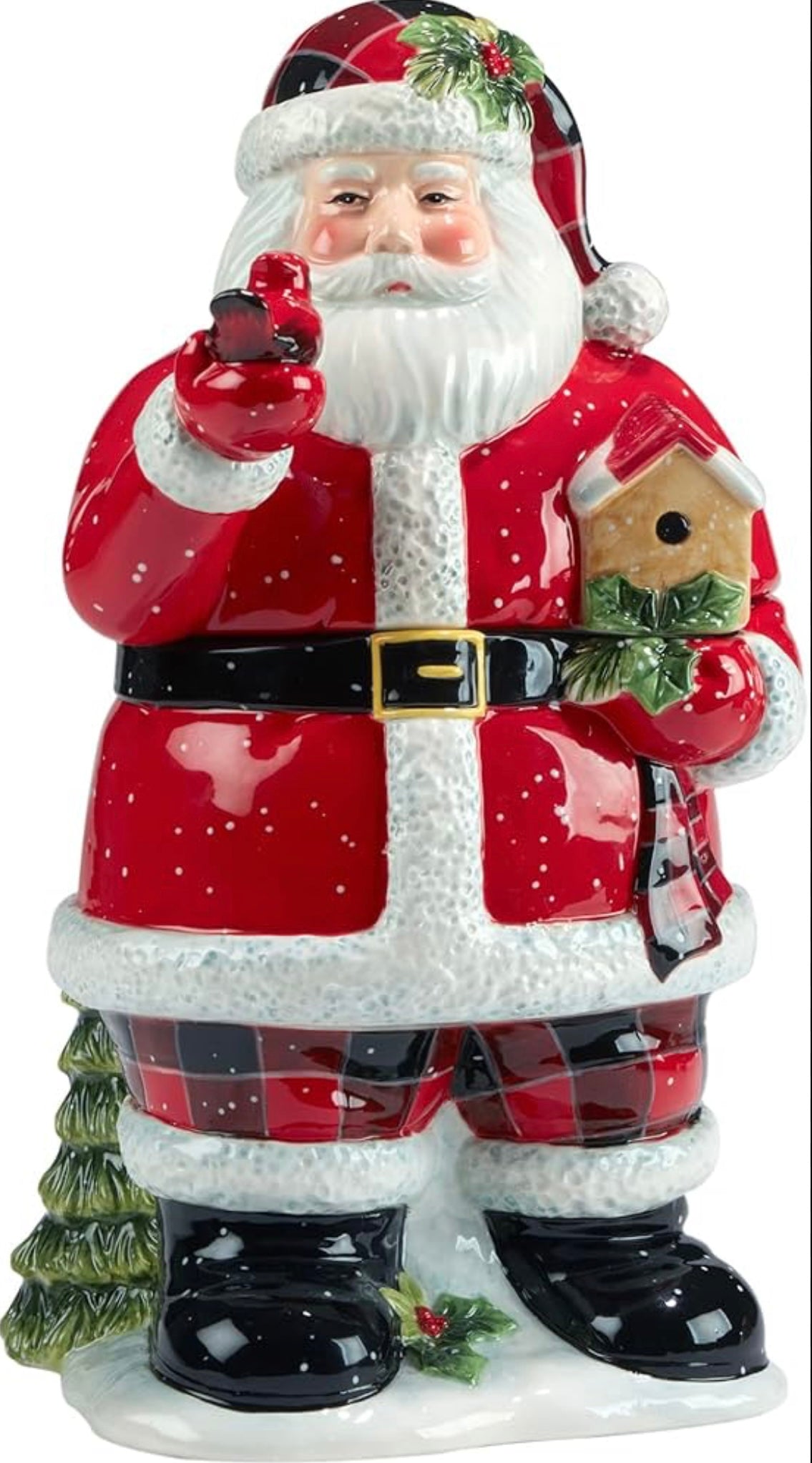 Santa Cookie Jar