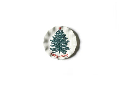 Cotton Colors Merry Tree 8 Ruffle Plate