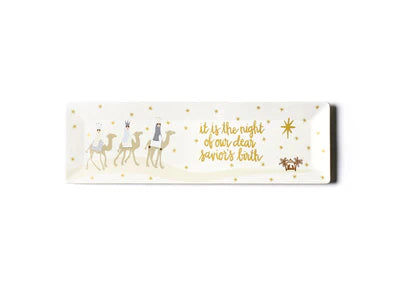 Cotton Colors Neutral Nativity Skinny 18 Rectangle Tray