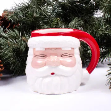 Santa Coffee Mug- Red